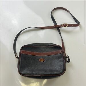 Bally black and brown crossbody bag A4-19
